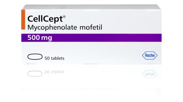 Roche Cellcept Tablet 500mg- 50 Tablets