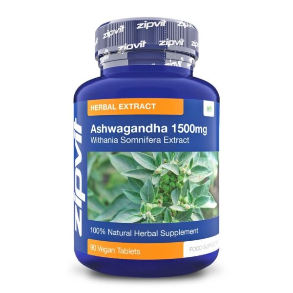 Zipvit Ashwagandha 1500mg (2 months supply)- 90 Tablets