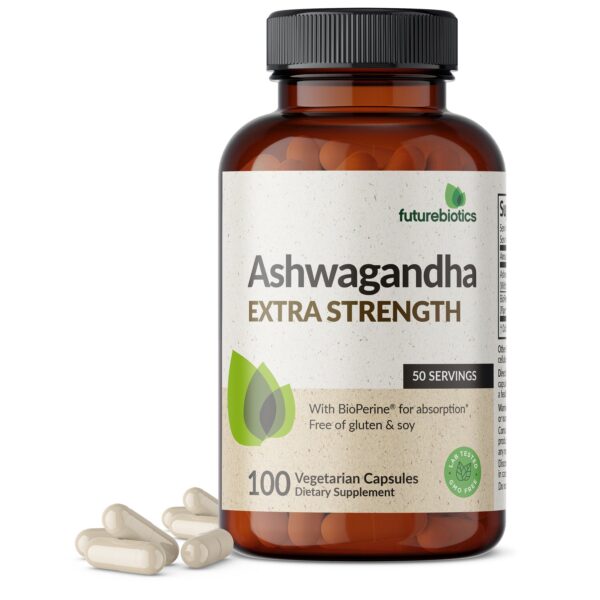 Futurebiotics Ashwagandha Extra Strength 3000mg (3 months supply) - 100 Capsules