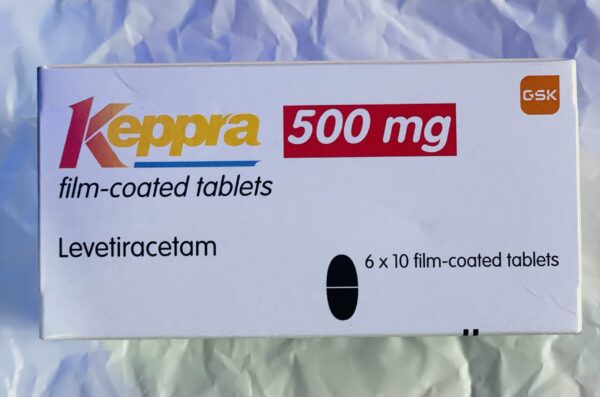 GSK Keppra 500mg - 60 Tablets