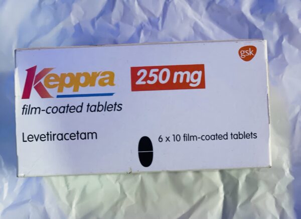GSK Keppra 250mg - 60 Tablets